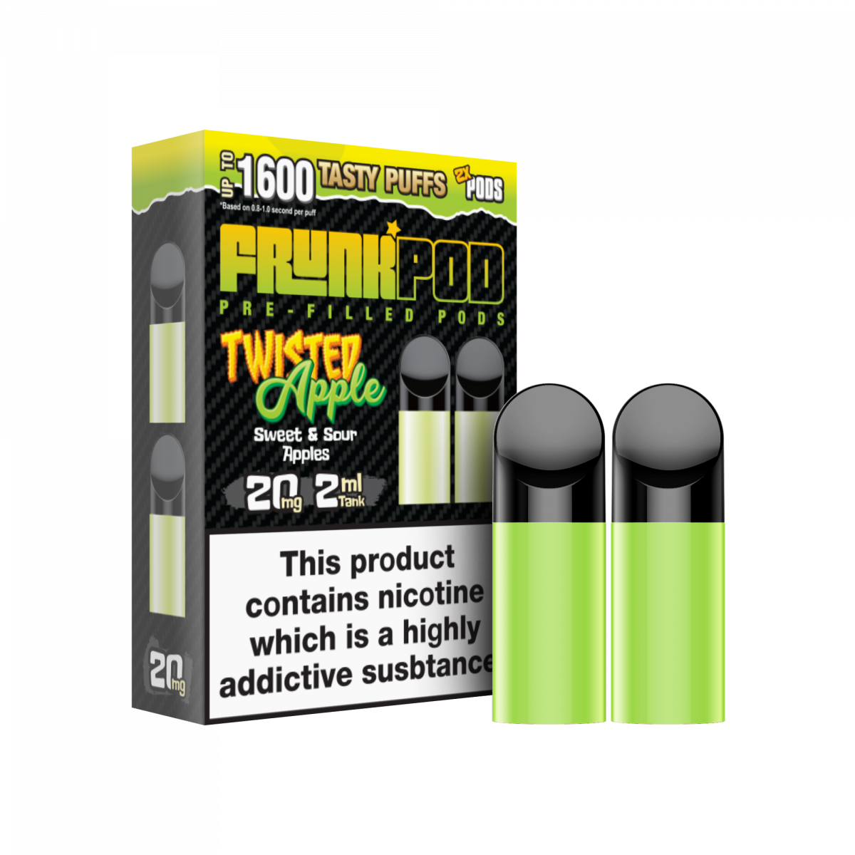 How Much Nicotine Is In A 1200 And 2000 Puff Vape